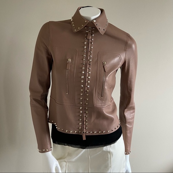 Valentino leather jacket - Picture 2 of 8